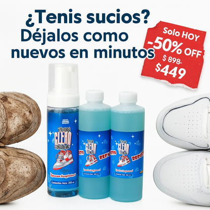 Kit Mexican Clean Sneakers