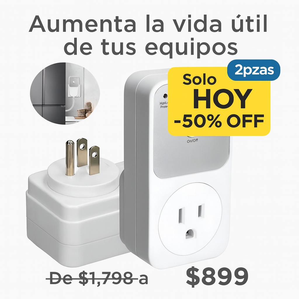 2 protectores de voltaje 1800w