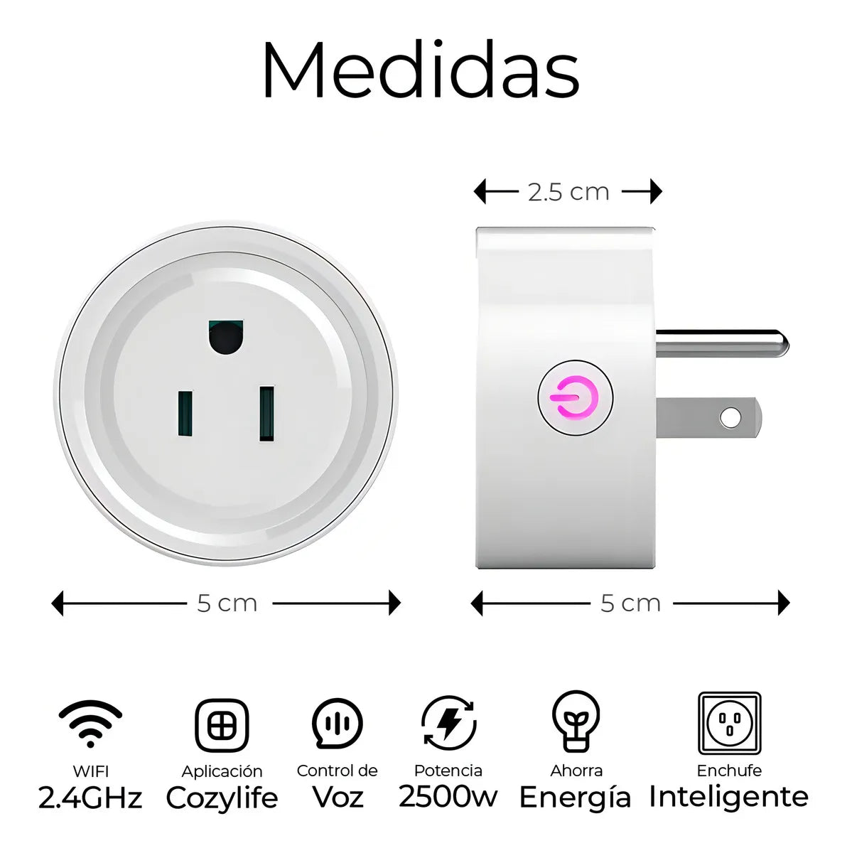 Enchufe Inteligente 3 Pzas