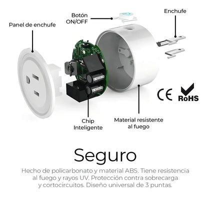 Enchufe Inteligente 3 Pzas