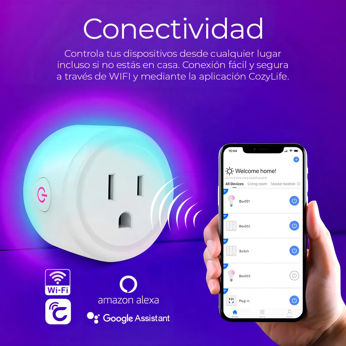 Enchufe Inteligente 3 Pzas