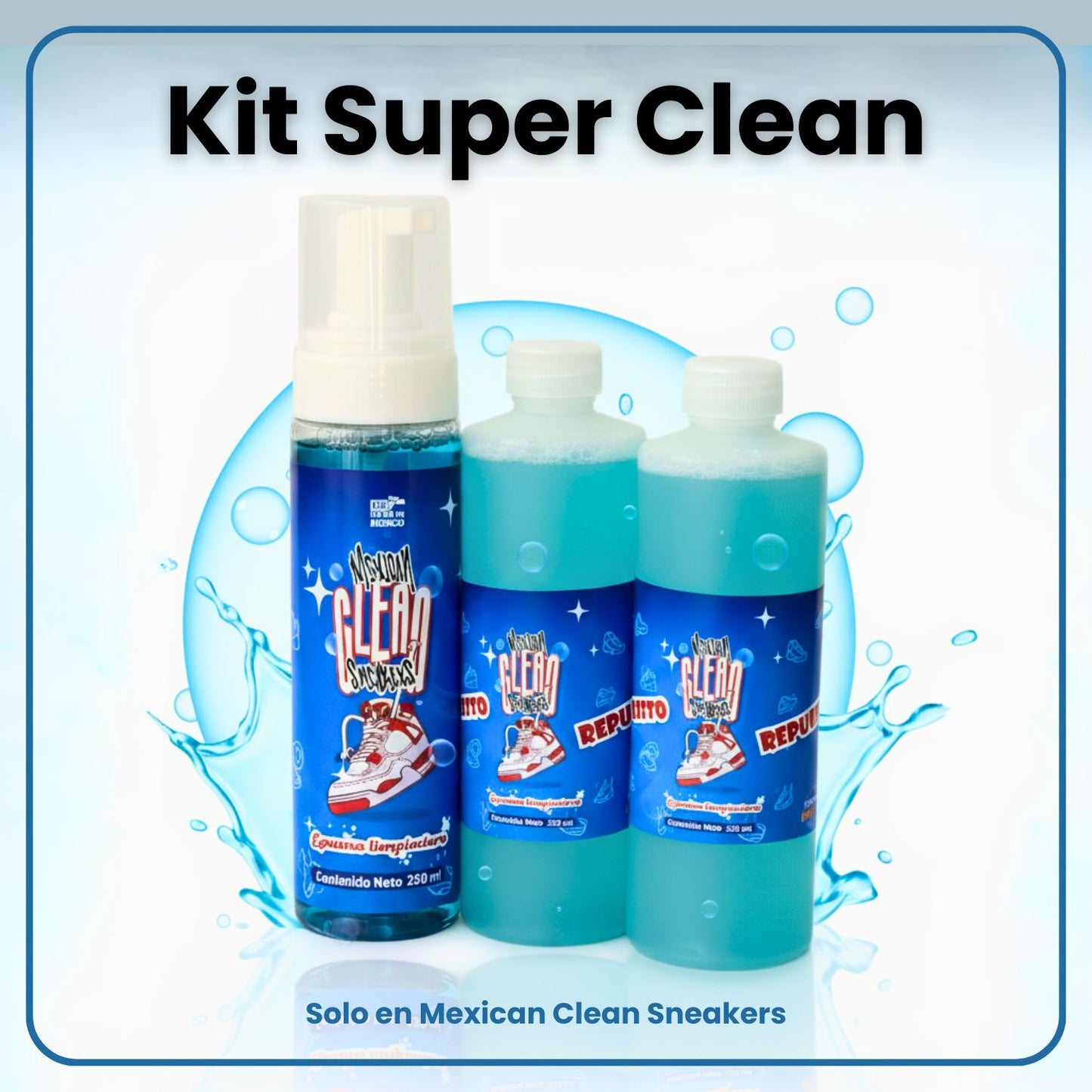 Kit Mexican Clean Sneakers