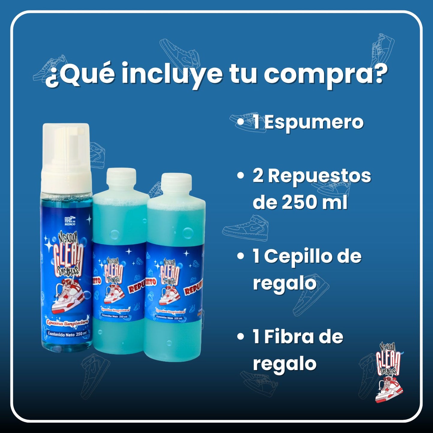 Kit Mexican Clean Sneakers