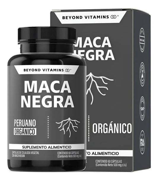 Maca Negra Peruana 60 Cápsulas