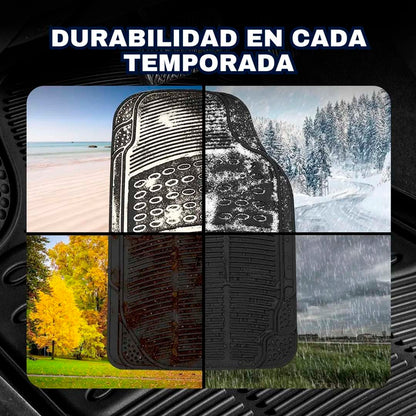 Juego de Tapetes Universales 3pz Uso Rudo