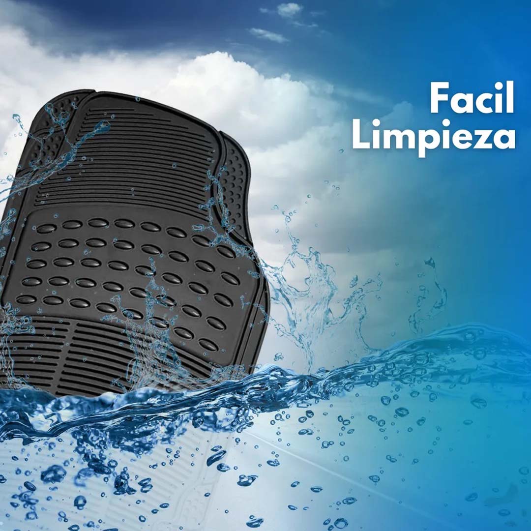 Juego de Tapetes Universales 3pz Uso Rudo